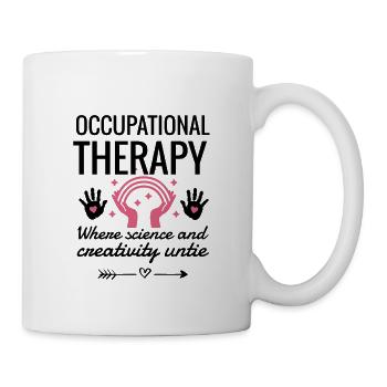 Occupational therapist gift | Occupational therapy therapist - Mug - white - Right