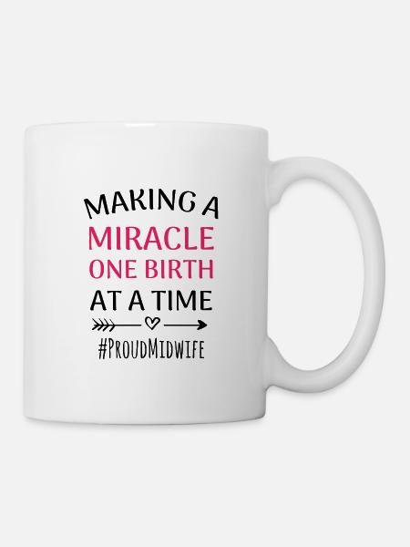 Midwife gift | Obstetrician Midwife - Mug - white