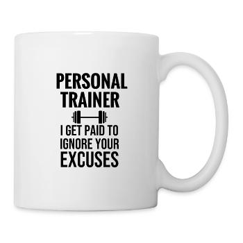 Personal Trainer | Fitness Coach Fitness Trainer - Mug - white - Right
