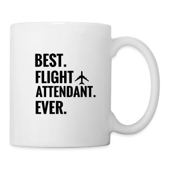 Hôtesse de l’air Cadeau Hôtesse de l’air Personnel d’embarquement - Mug blanc - blanc - Droite