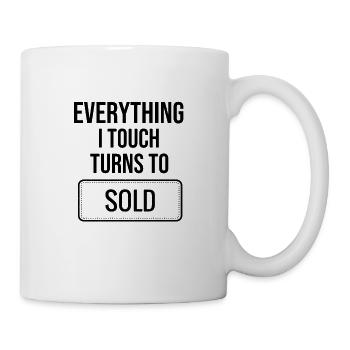 Real estate agent real estate agent gift - Mug - white - Right
