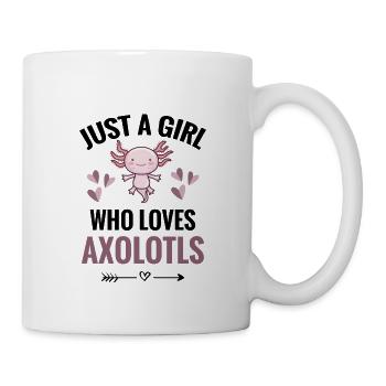Axolotl Gifts For Women | Axolotl Lovers - Mug - white - Right