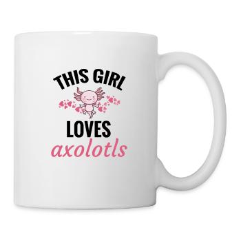 Axolotl Gifts For Women | Axolotl Lovers - Mug - white - Right