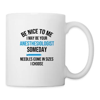 Anesthesiologist Gift | Anesthesiology Anesthesia - Mug - white - Right