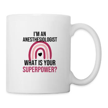 Anesthésiste cadeau anesthésie anesthésie - Mug blanc - blanc - Droite