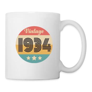 millésime 1934 - Mug blanc - blanc - Droite