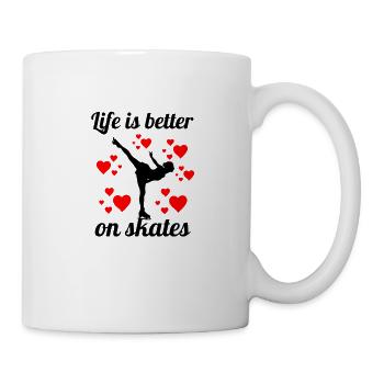 Figure Skating Gifts For Girls Figure Skaters - Mug - white - Right