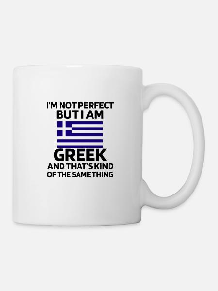 Geschenke Für Griechen Hellas Griechenland Grieche - Tasse - Weiß