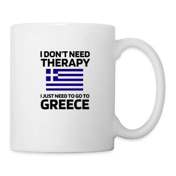 Greece Gifts Hellas Greek Roots - Mug - white - Right