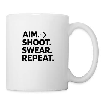Archery Gifts Bow & Bow Archer - Mug - white - Right