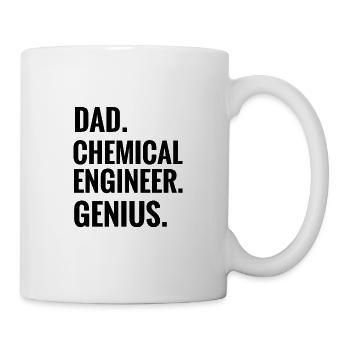 Ingénieur chimiste Papa Geschenk Chemical Engineer - Mug blanc - blanc - Droite