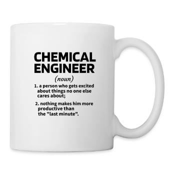 Ingénieur chimique Chemical Engineer Idée cadeau - Mug blanc - blanc - Droite