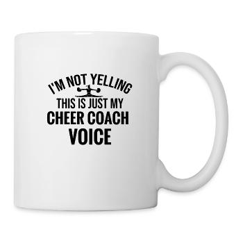 Entraîneur de cheerleading Cadeau De Cheerleading Coach - Mug blanc - blanc - Droite