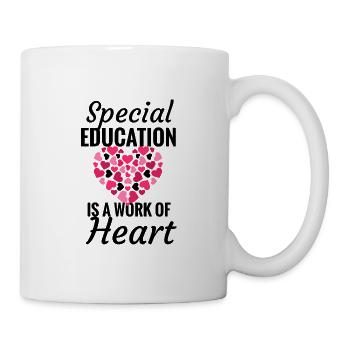 Special school teacher Special education special education - Mug - white - Right