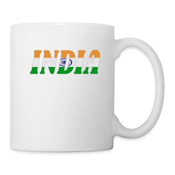India - Mug blanc - blanc - Droite