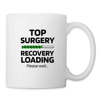Mastectomie Transgenre Ablation du sein Cadeau - Mug blanc - blanc - Droite