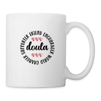 Doula obstétricienne sage-femme coach obstétricien - Mug blanc - blanc - Droite