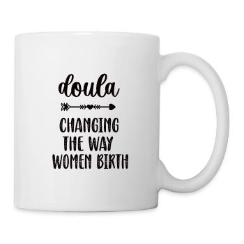 Doula sage-femme obstétricien obstétricien Doula - Mug blanc - blanc - Droite