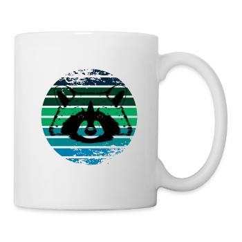 Rat de lavage - Mug blanc - blanc - Droite
