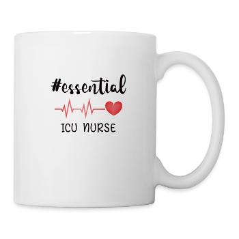 ICU Nurse Intensive Care Intensive Care - Mug - white - Right