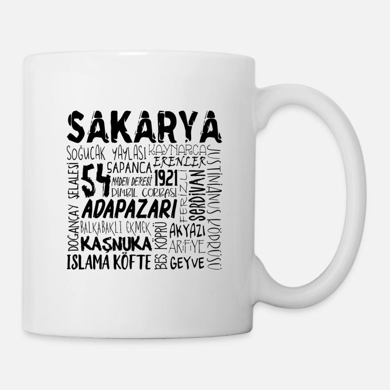 Sakarya Türkei 54 - Tasse - Weiß