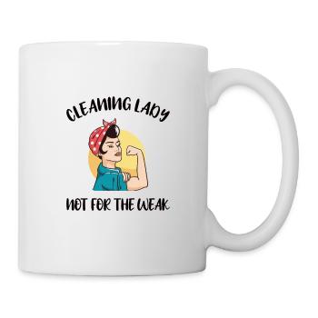 Femme de ménage Ménage - Mug blanc - blanc - Droite