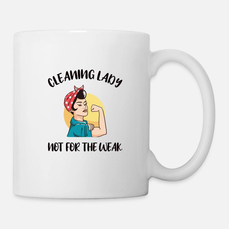 Femme de ménage Ménage - Mug blanc - blanc