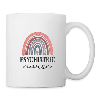 Psychiatrie infirmière - Mug blanc - blanc - Droite