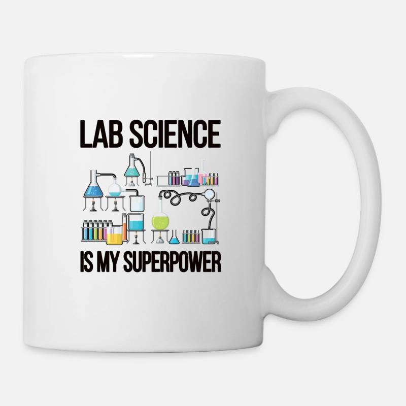 Technicien de laboratoire Technicien médical Technicien de laboratoire Tech de laboratoire - Mug blanc - blanc