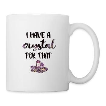 Crystals Gemstone Healing Stone Crystal Healer - Mug - white - Right