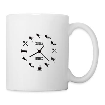 Divers Scuba Divers Underwater Diving Diving - Mug - white - Right
