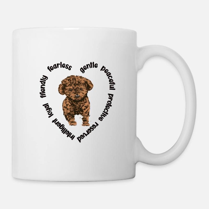 Cavapoo Dog Lover Cavoodle Mama Cavapoo Dog - Mug - white
