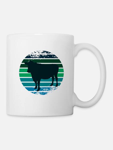 Kuh - Tasse - Weiß