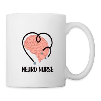 Neurology nurse neuro-nurse - Mug - white - Right