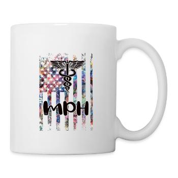 MPH Master Of Public Health degree - Mug - white - Right