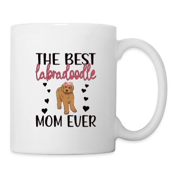 Labradoodle Hundebesitzerin Labradoodle Mama - Tasse - Weiß - Rechts