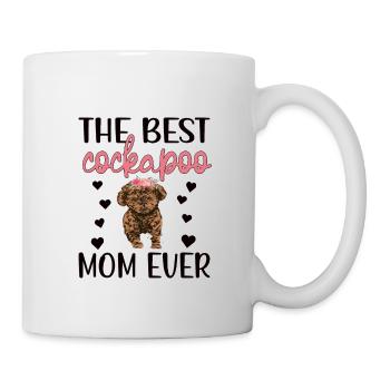 Cockapoo Mama Cockapoo Besitzerin Hundeliebhaberin - Tasse - Weiß - Rechts