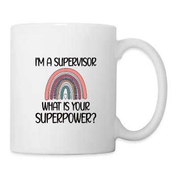 Superviseur Appréciation Superviseur Chef - Mug blanc - blanc - Droite