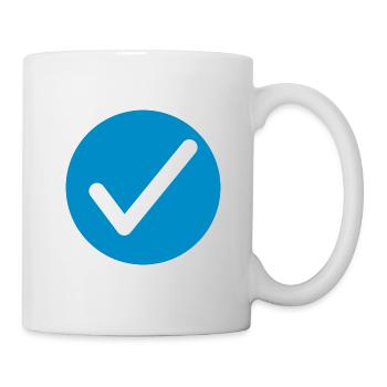 Hook symbols characters - Mug - white - Right