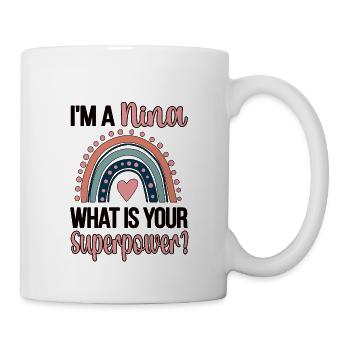 Nina Grandma Mother's Day Gift Nina Grandmother Sweet - Mug - white - Right