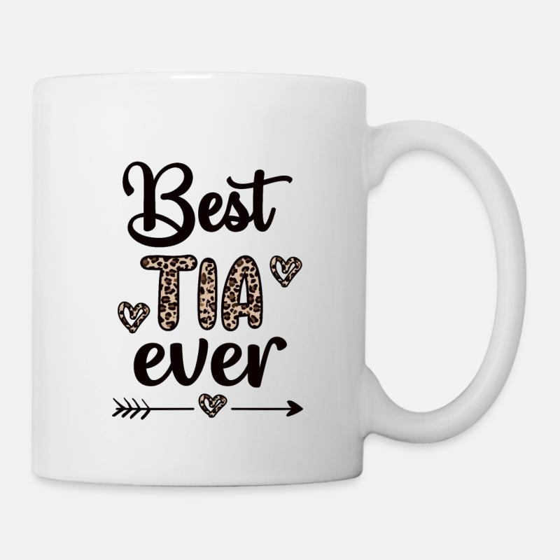 Beste Tia Oma Muttertag Geschenk Tia Großmutter - Tasse - Weiß