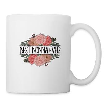 Nonna Oma Muttertag Geschenk Nonna Großmutter - Tasse - Weiß - Rechts