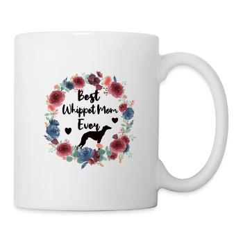 Whippet Mama Whippet Propriétaire du chien Whippet Mom - Mug blanc - blanc - Droite