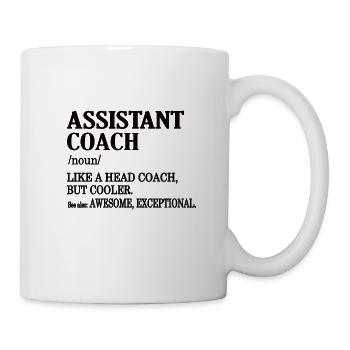 Assistant Coach Lustig Assistant Coach Assistant Coach - Mug - white - Right