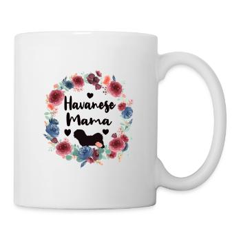Havanese Mama Dog Owner Havanese Lover - Mug - white - Right