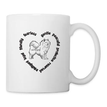 Samoyed Lover Dog Owner Samoyed Mama - Mug - white - Right