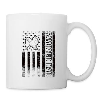 Samoyed Papa Samoyed Owner Samoyed Lover - Mug - white - Right