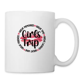 Mädelsurlaub Mädelstrip Urlaub Mädels-Wochenende - Tasse - Weiß - Rechts