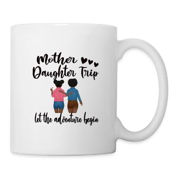 Mutter-Tochter-Urlaub Trip Mutter Tochter Reise - Tasse - Weiß - Rechts