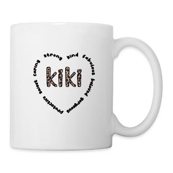 Kiki Grand-mère Cadeau de fête des mères Kiki Grand-mère Sweet - Mug blanc - blanc - Droite